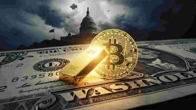 Dollar Américain : Valeur Refuge ou Illusion ? Dette US, Or & Bitcoin face au Chaos Politique