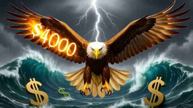 L'Or à 4000 Dollars La Ruée Vers le Refuge Ultime Face à l'Incertitude Mondiale L'Or à 4000 Dollars : La Ruée Vers le Refuge Ultime Face à l'Incertitude Mondiale