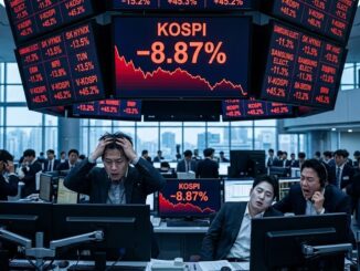Effondrement historique à Séoul la panique s'empare des marchés boursiers coréens
