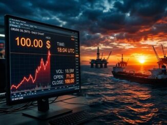 Menace d'un choc pétrolier le baril à 100 dollars et le spectre de 1970