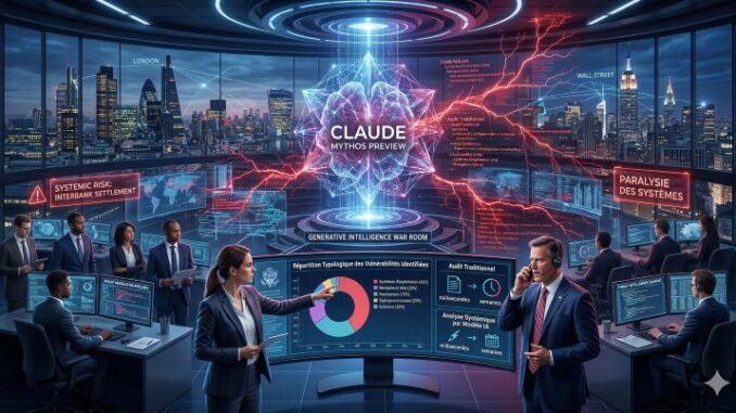 Alerte financière face aux cybermenaces du Claude Mythos Preview
