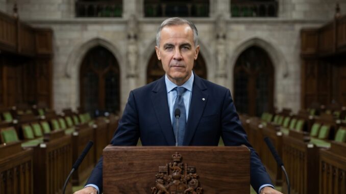 Gouvernement Mark Carney une majorité libérale sous haute pression