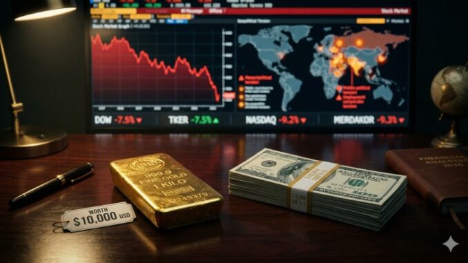 L'argent liquide est roi et Dowd prévoit un cours de l'or à 10 000 dollars