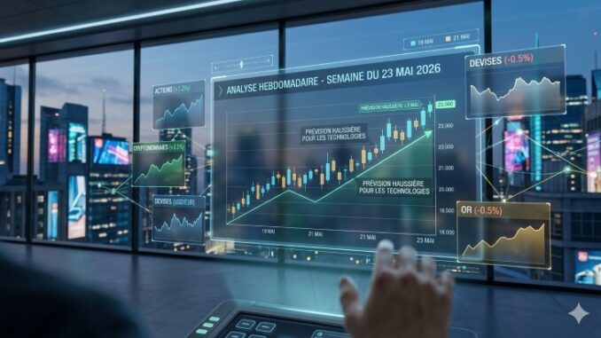 Analyse hebdomadaire des marchés du 23 mai 2026