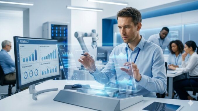 L'automatisation par l'IA menace gravement un emploi sur cinq