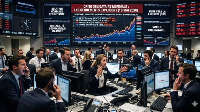 Le marché obligataire mondial frappé par une crise de rendement