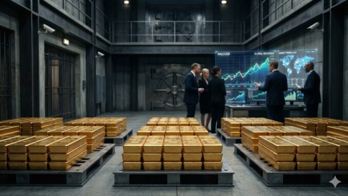Les achats d'or des banques centrales explosent et redessinent l'économie mondiale