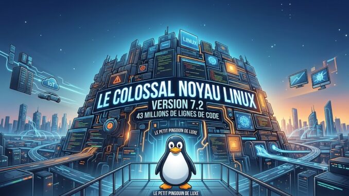 Le colossal noyau Linux 7.2 menace-t-il l'avenir de l'open source
