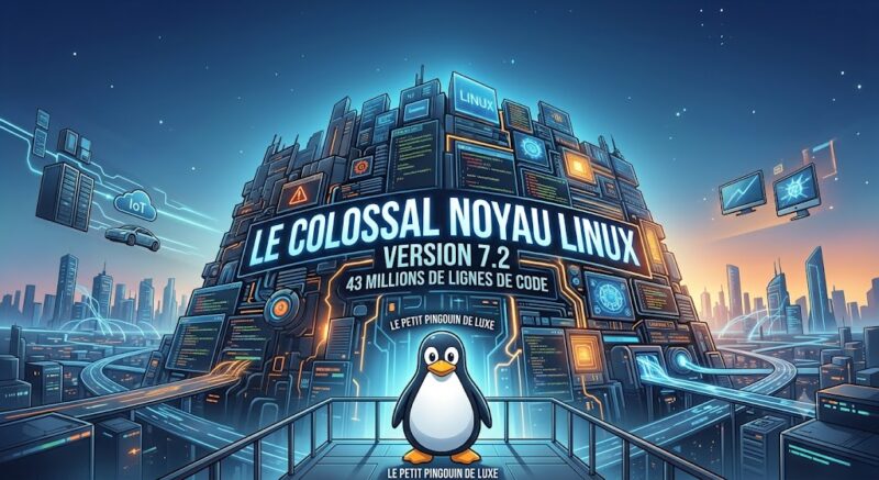 Le colossal noyau Linux 7.2 menace-t-il l'avenir de l'open source