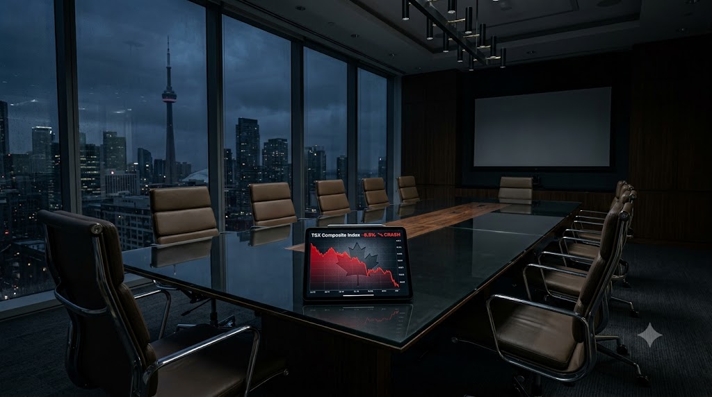 L'effondrement de l'investissement privé au Canada menace le TSX